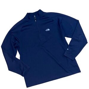🎉HOST PICK🎉 The North Face Navy Long Sleeve 1/4 Zip Flight Series Pull-over